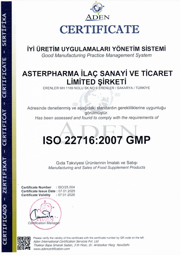 GMP — ISO 22716:2007